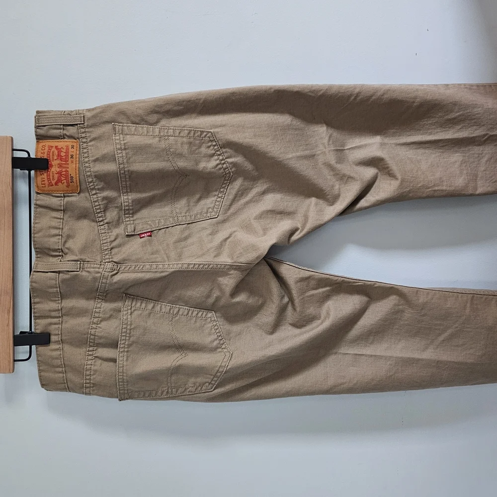 Levi's Tan Straight Jeans Versatile Everyday‎ Wear